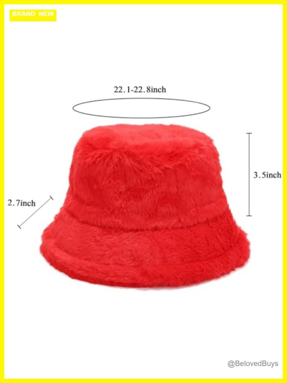 Faux Fur Fluffy Bucket Hat Winter Warm Fur Fisherman Hat for Women